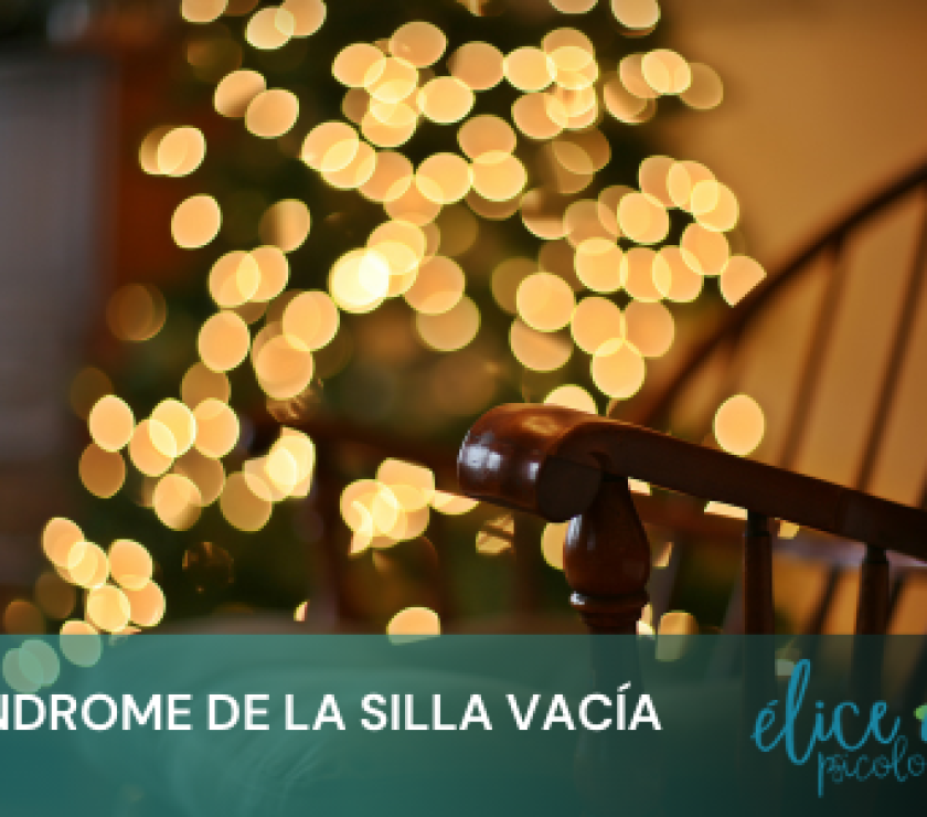Síndrome de la silla vacía en Élice Psicología en Alcalá de Henares Élice Psicología.